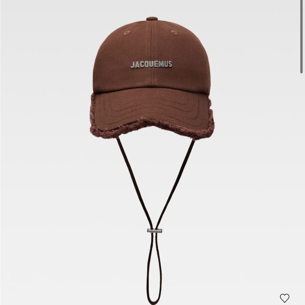 Jacquemus brown Fringe baseball cap unisex